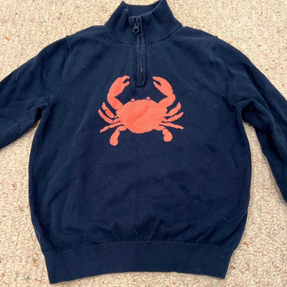 Brooks brothers kids Crab quarter zip